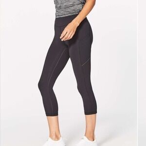 Lululemon Speed Up Crop‎ 21" Black 8